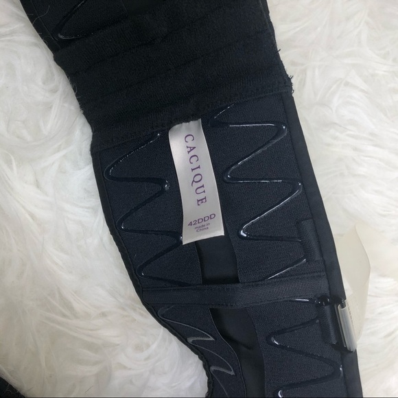 Cacique- Strapless with removable clear straps bra - Picture 4 of 11